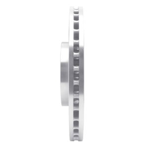 Mercedes-Benz GL350 Brake Rotor (1) - Front Right - R1 Concepts - Drilled & Slotted - Silver - `13-`19
